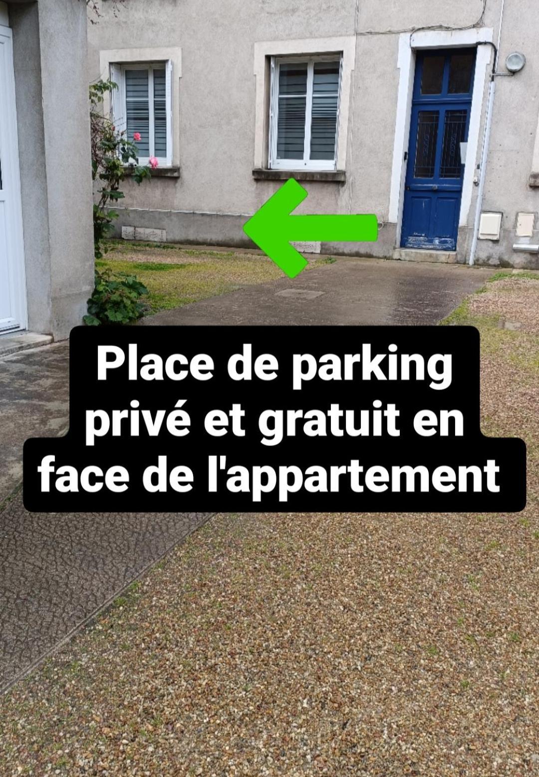 T3 Centre-Ville Avec Parking Tours Rom bilde